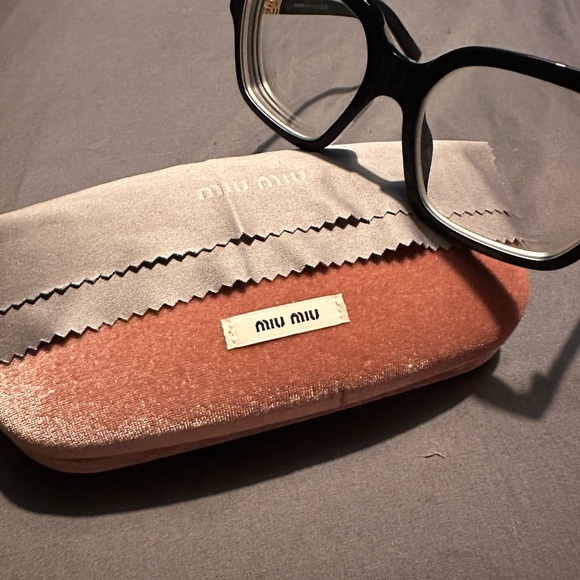 Miu Miu Accessories - Miu Miu Eyeglasses & Case